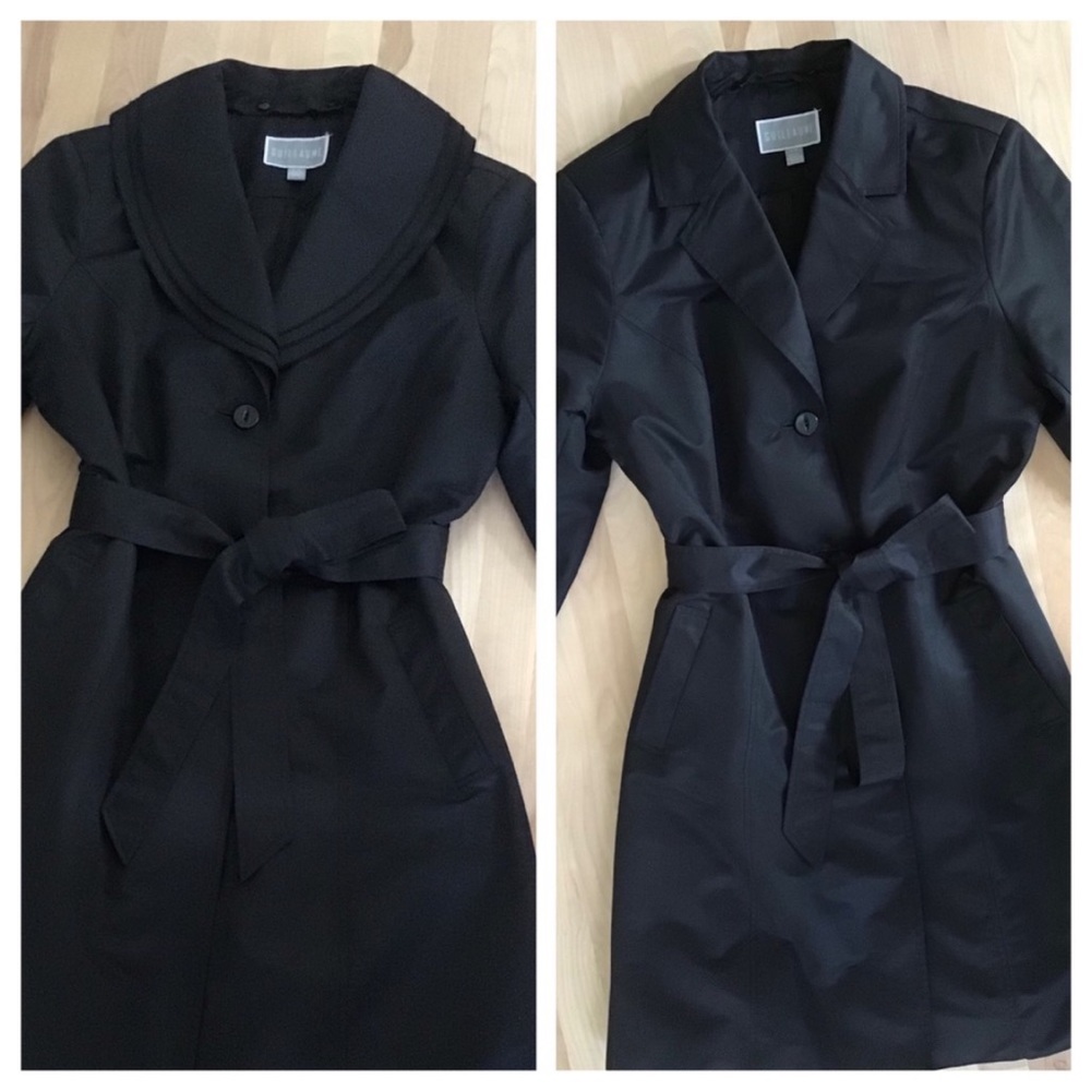 Spring Coat with Removable Collar